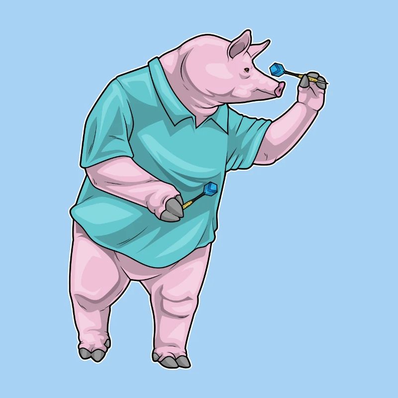 Fléchette cochon Fléchette