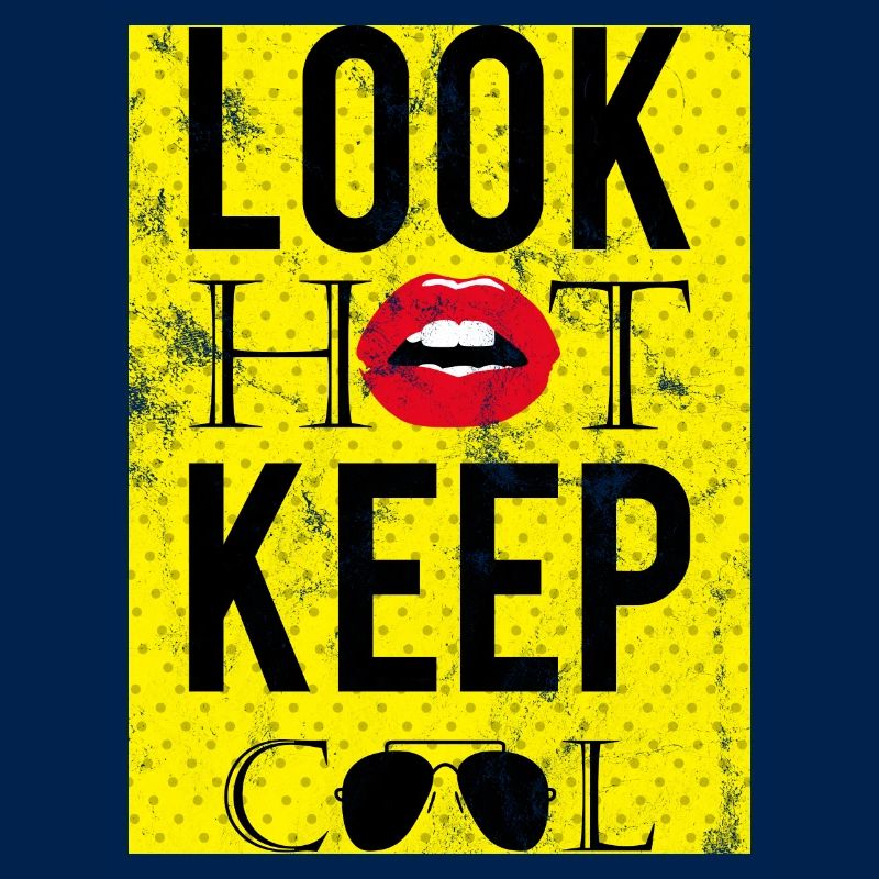 Pop Art / Comic: Look Hot, Keep Cool - Lips