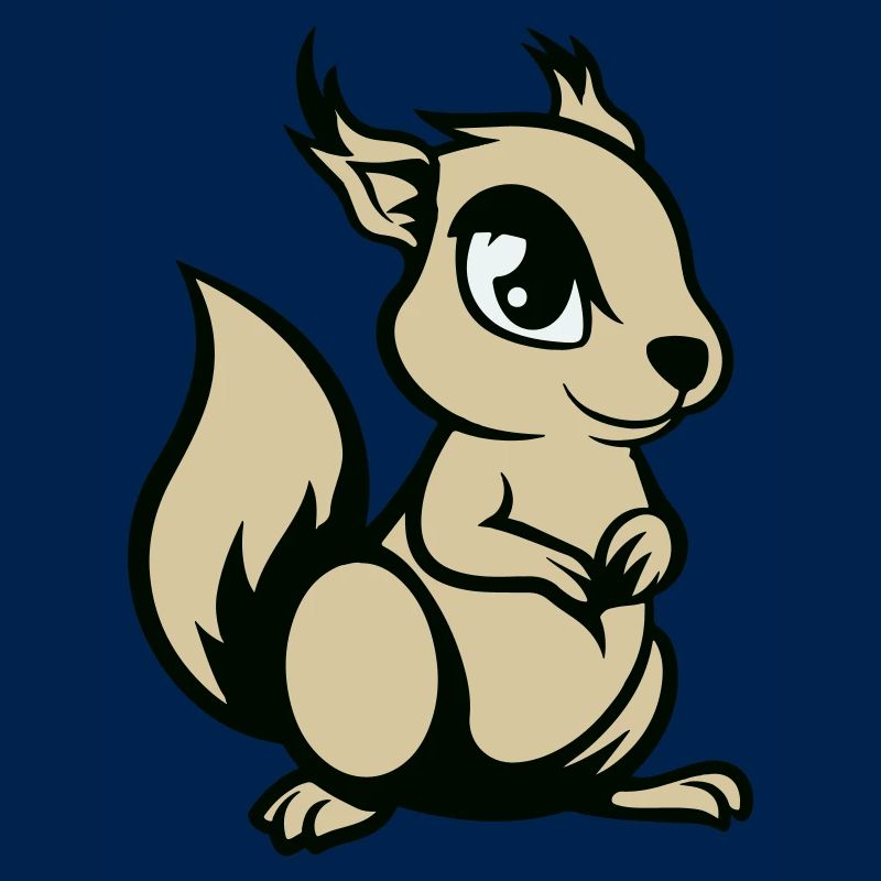 eichhörnchen comic tier