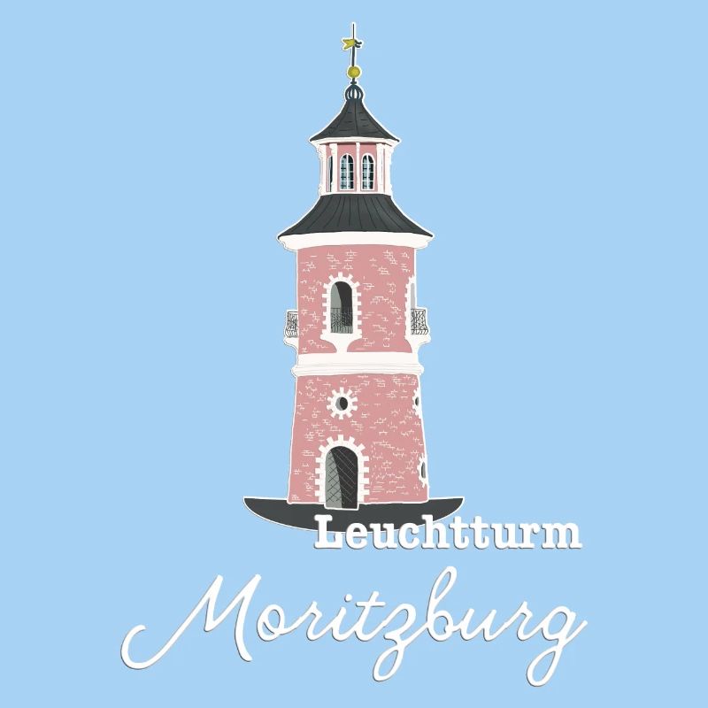 Phare de Moritzburg en Saxe, dessin