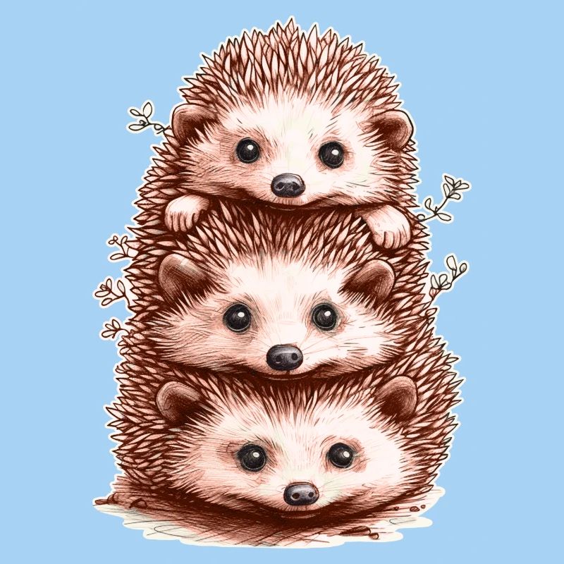 Funny Hedgehogs