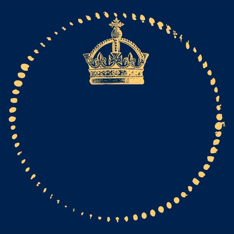 Krone - King - Queen - EIGENEN TEXT EINGEBEN