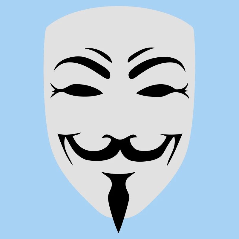anonymous happy mask internet hack