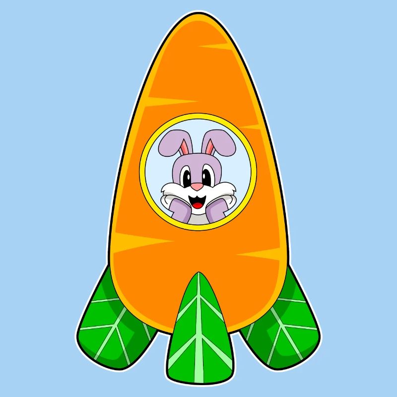 Rabbit Spaceship Space