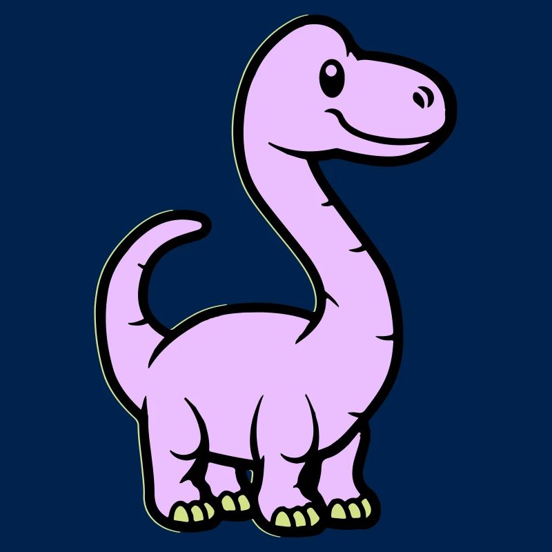 Dinosaur Brontosaurus Comic