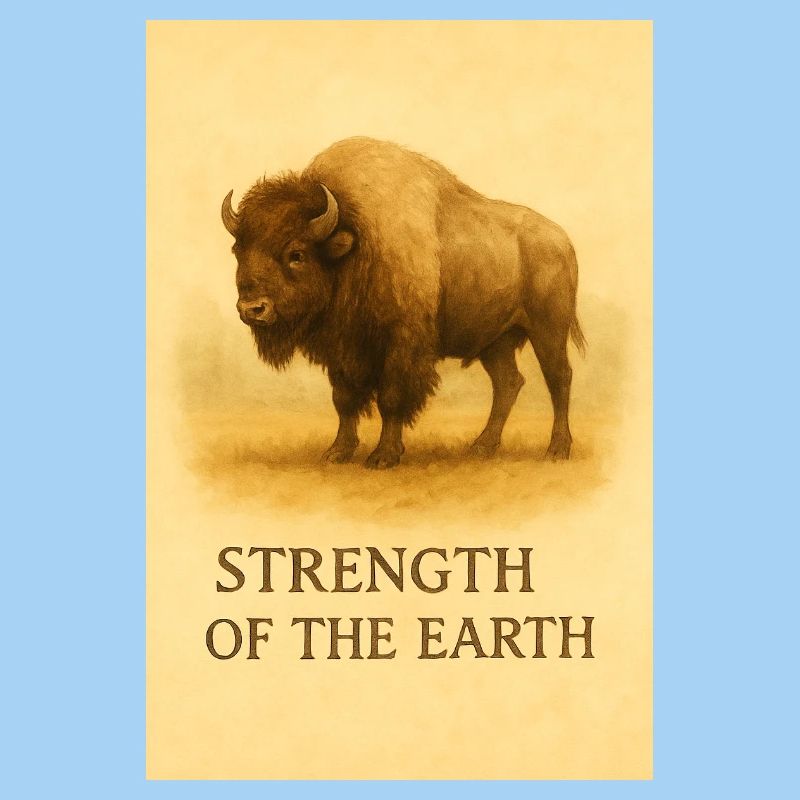 La force du bison de terre