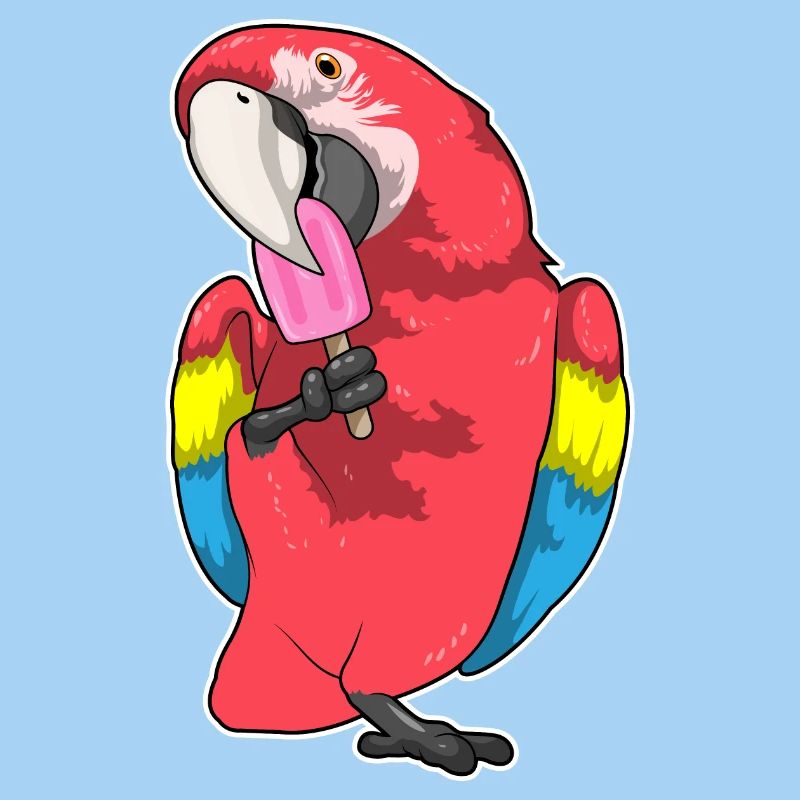 Parrot popsicles