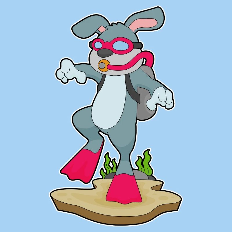 Rabbit Diver Bouteille d’oxygène Plongée