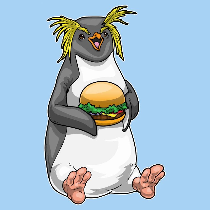 Pinguin Cheeseburger