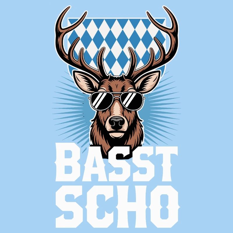 Basst Scho Hirsch Dialecte bavarois Bavière