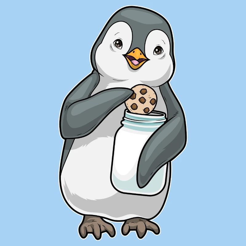 Penguin Cookie