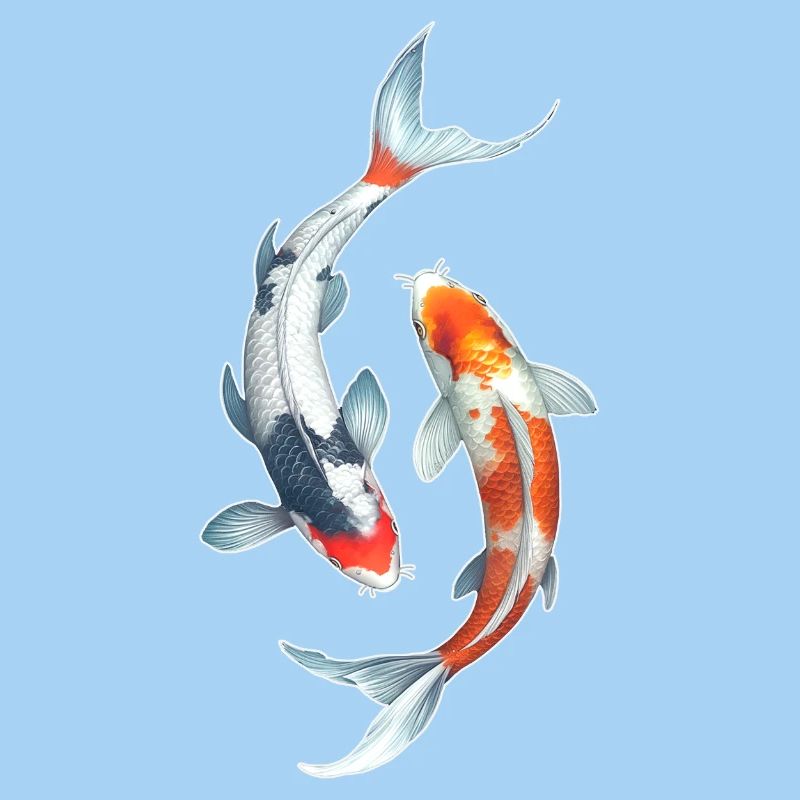 Koi Karpfen