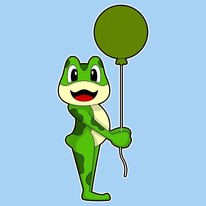 Frosch Luftballon
