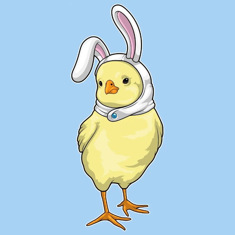 Chick Bunny Easter