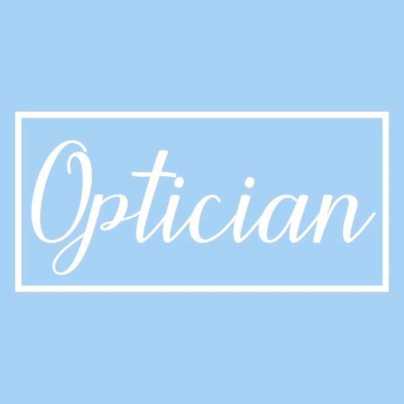 Optiker stolzer diplomierter Optikerstudent