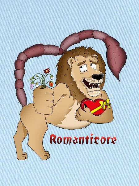 Romatisches Mantikor Design