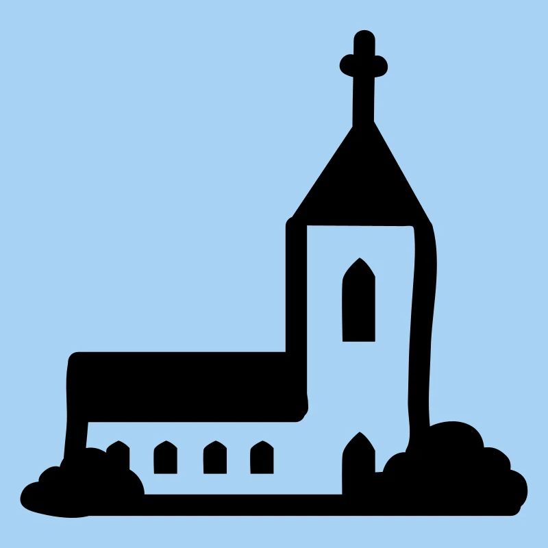 Kirche - line