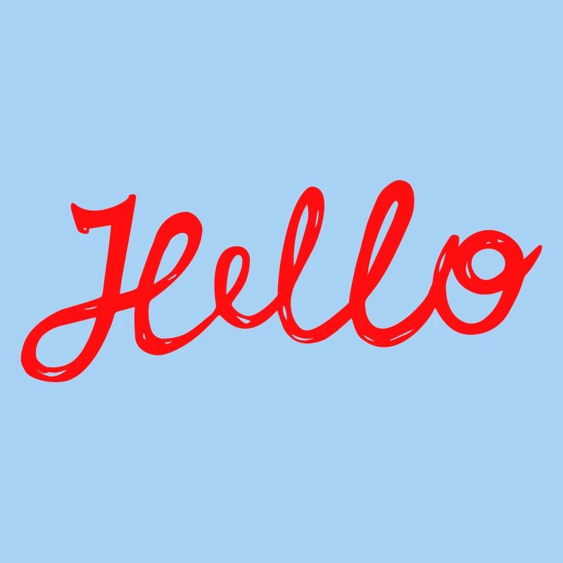 Hello  Begrüßung