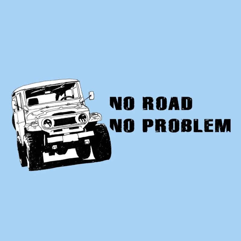 Landcruiser BJ40 No Road No Problem
