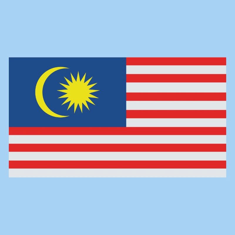 Malaysia-Flagge