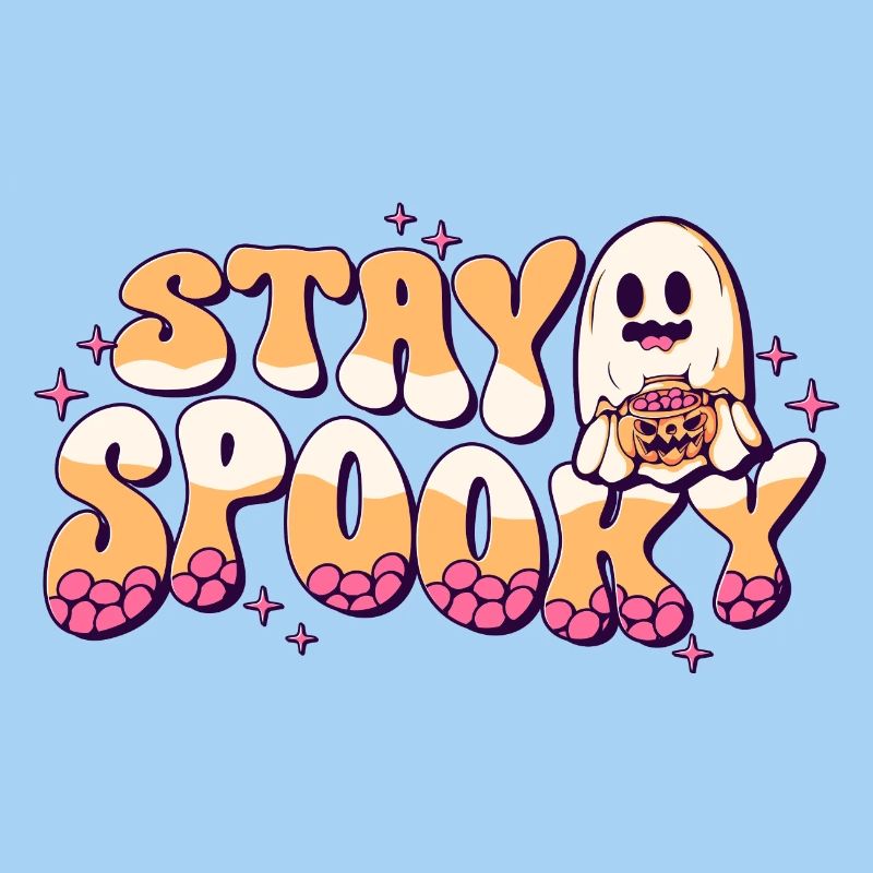 Restez effrayant Halloween Ghost