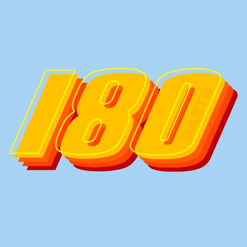 Fléchettes, fléchettes, 180 fléchettes rétro