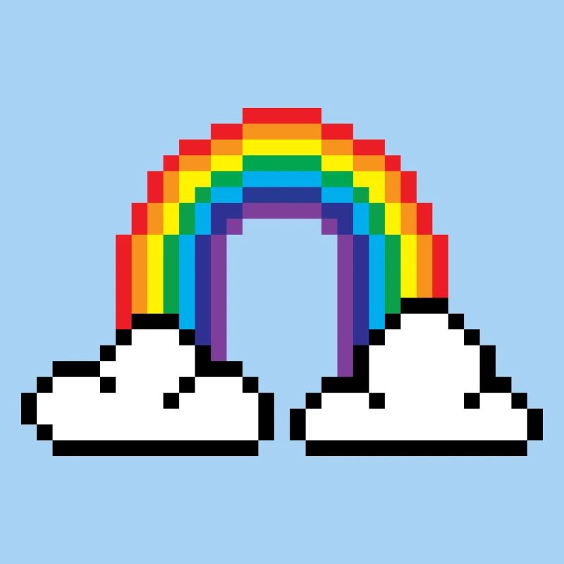 Pixel Regenbogen