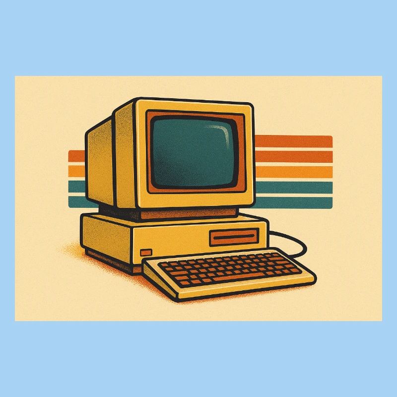 Retro Computer 80er
