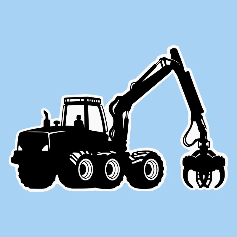 Harvester Silhouette