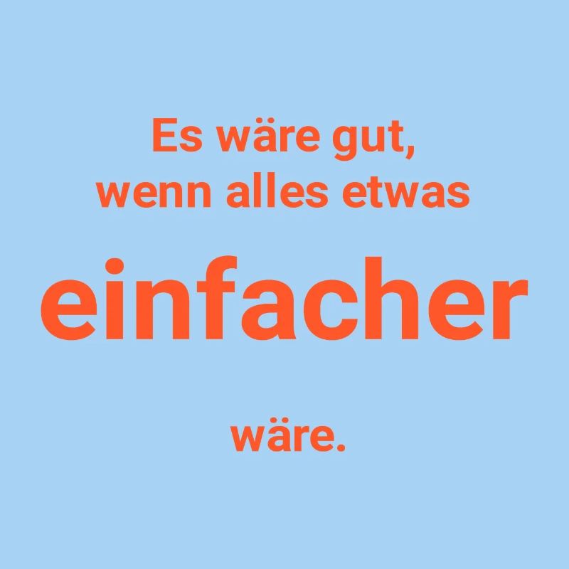 Einfacher