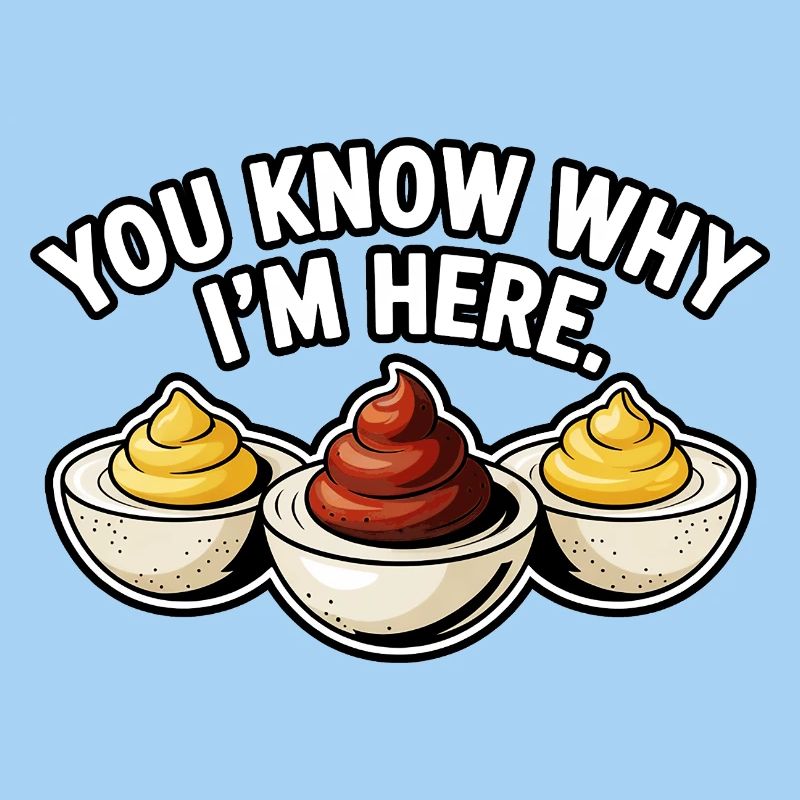 Deviled Egg Lover Chemise de nourriture drôle