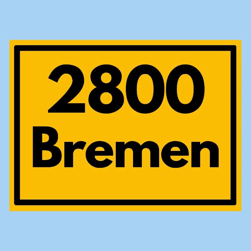 OLD POSTCODE ZIP CODE RETRO2800 BREMEN STADTMUSIK