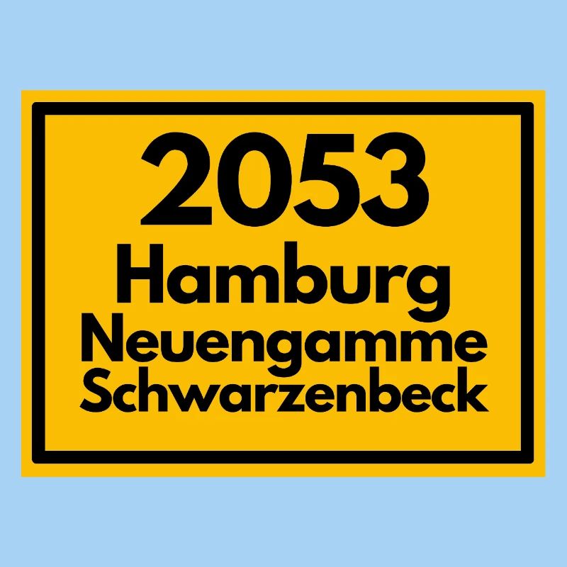 ANCIEN CODE POSTAL 2053 HAMBOURG NEUENGAMME ELBE