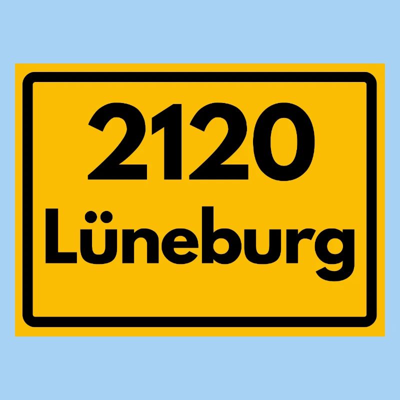 OLD POSTCODE POSTCODE RETRO 2120 LÜNEBURG - HANSE