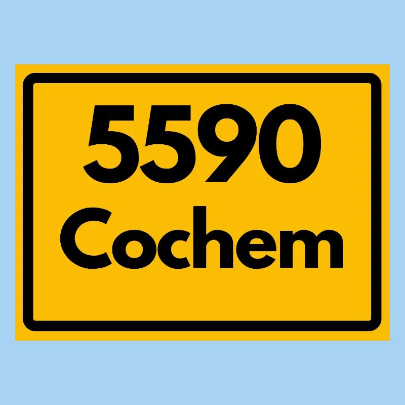 ALTE POSTLEITZAHL PLZ RETRO 5590 COCHEM
