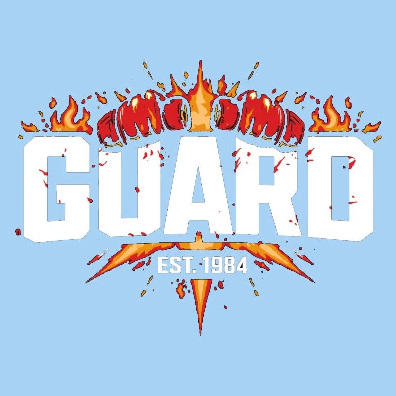 Guard Est 1984 Flames