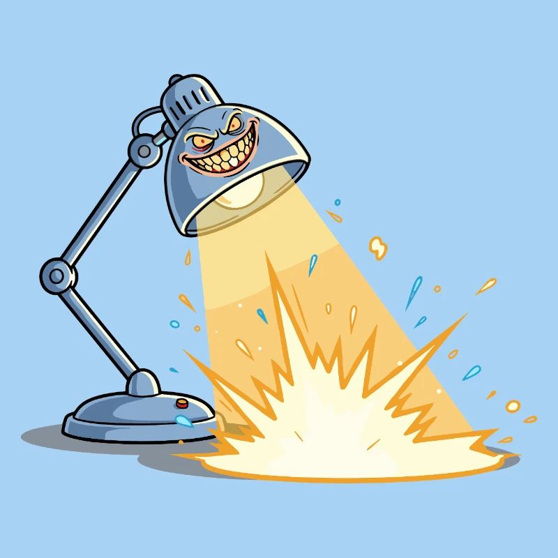 Mischievous Blast Lamp