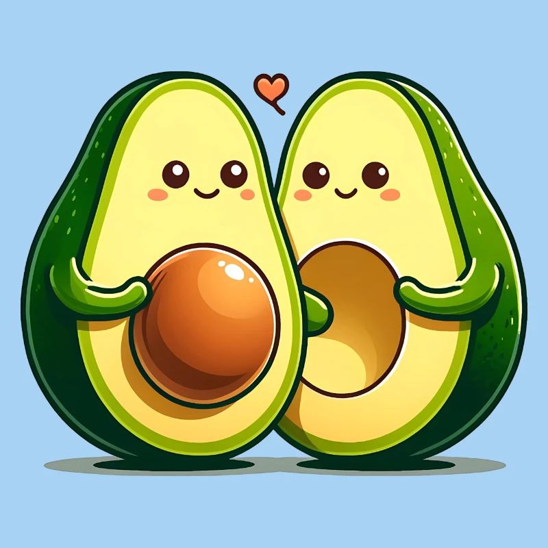 Avocado-Paar