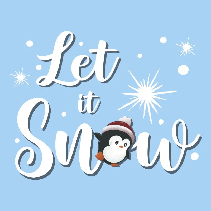 Let It Snow Pinguin