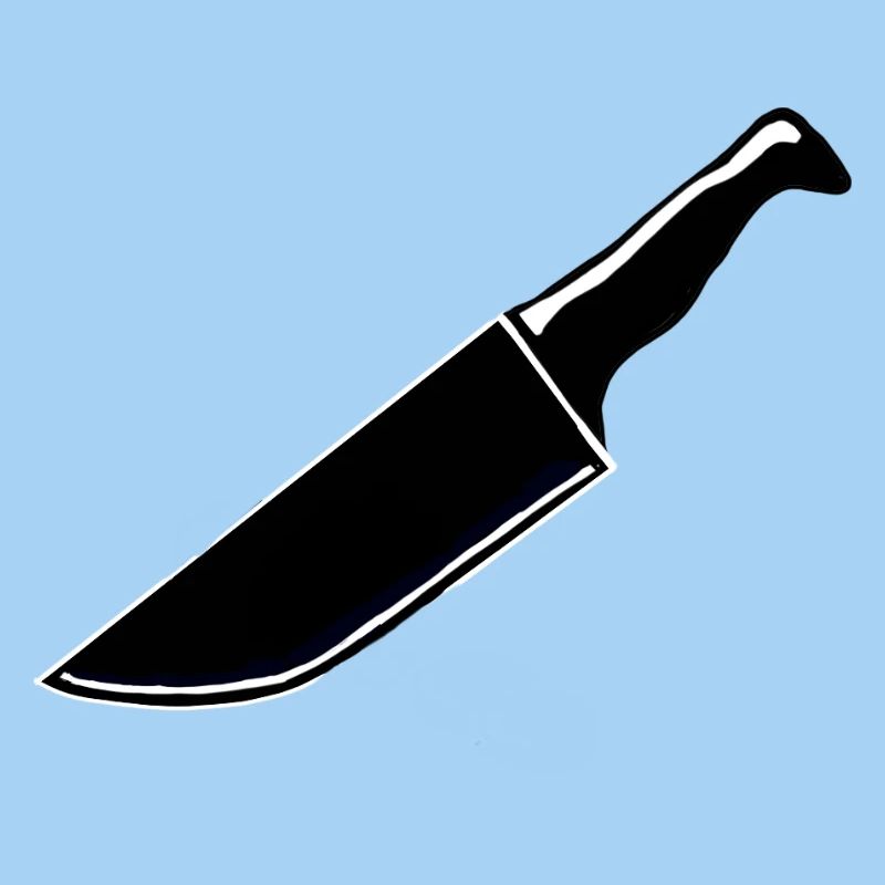 Scharfes Messer