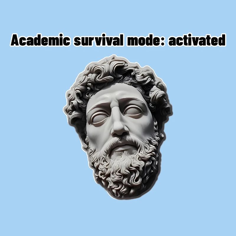 Academic survival mode: activated