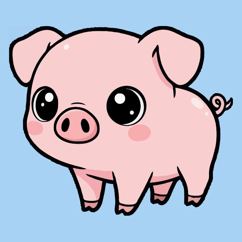 Cochon Kawaii Mignon