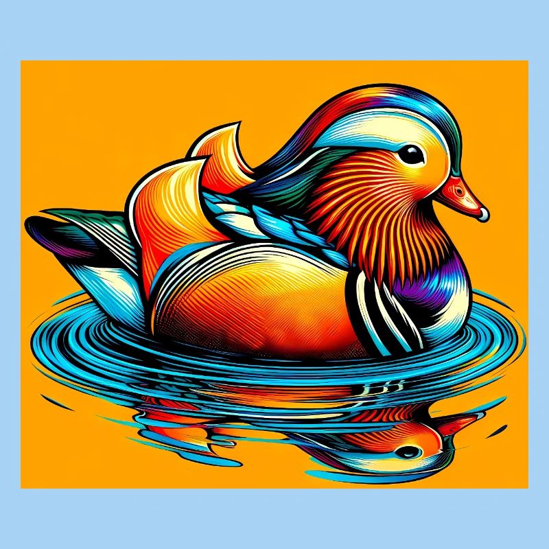 Mandarin duck