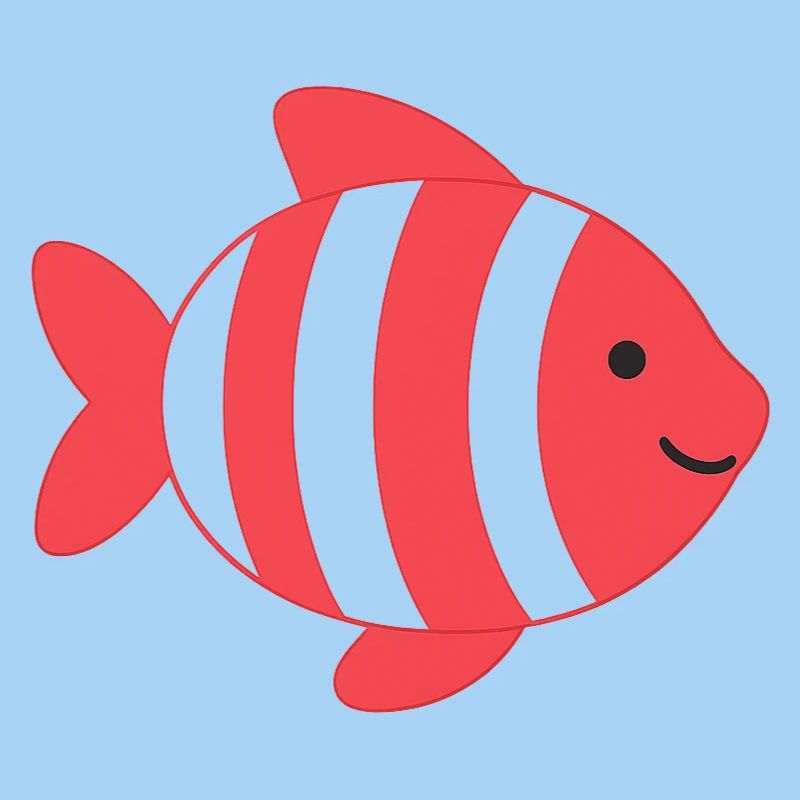 Fisch mit Streifen