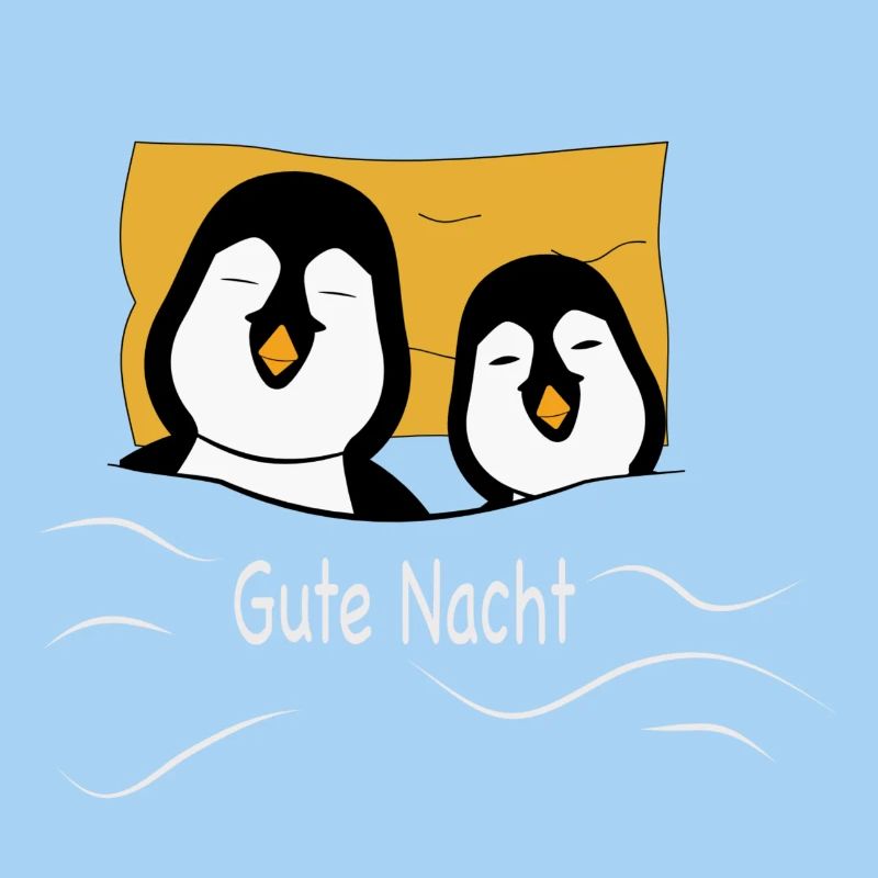 Müde Pinguine
