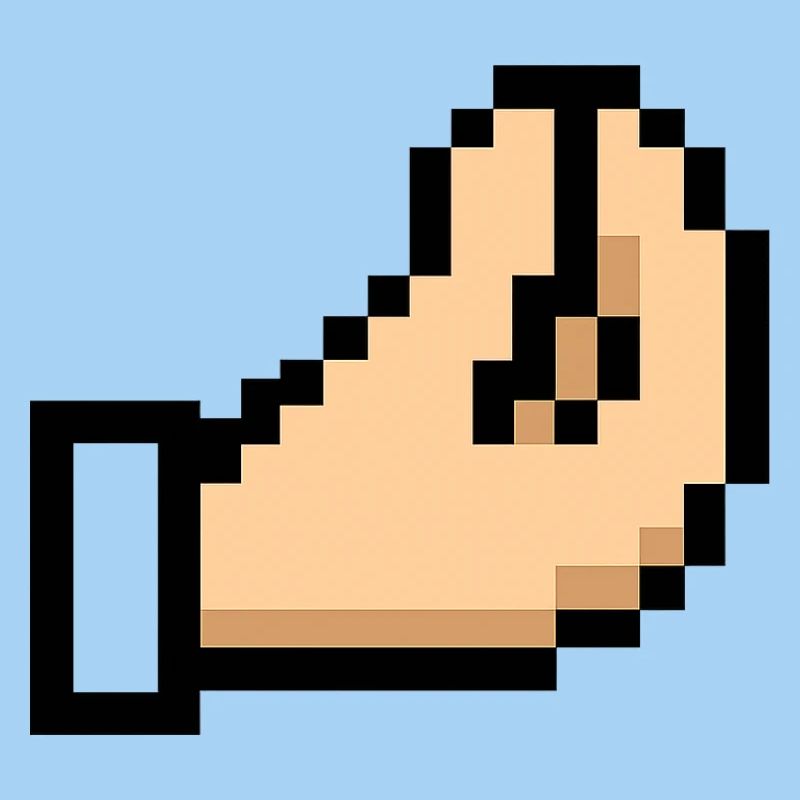 Pixel Hand Cursor Design Italia