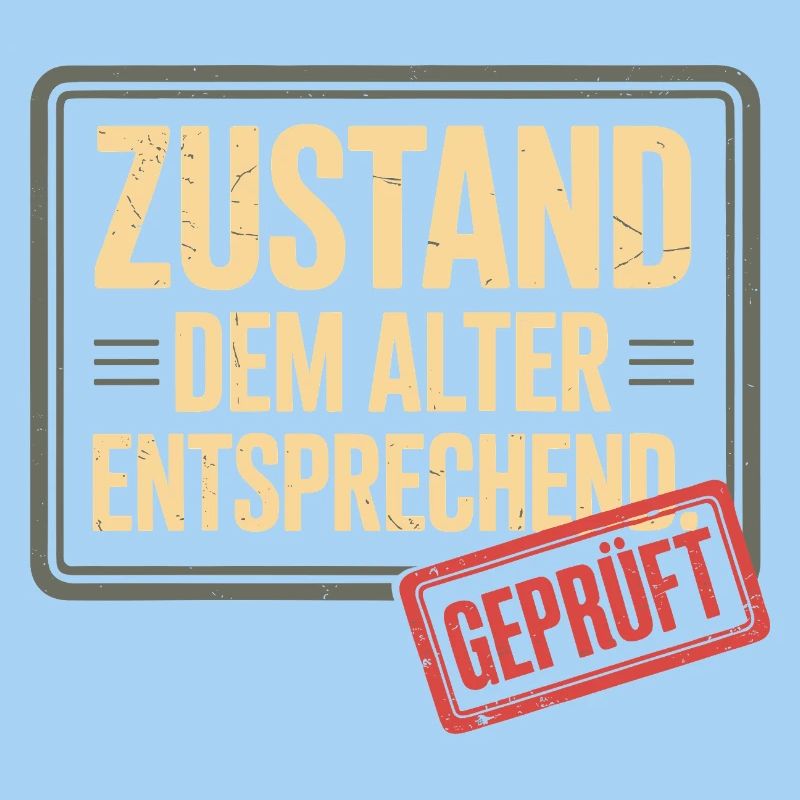 Zustand Dem Alter Entsprechend Oldtimer Geburtstag