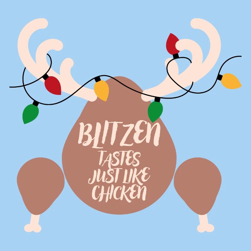 Cuisse décorée: goût poulet