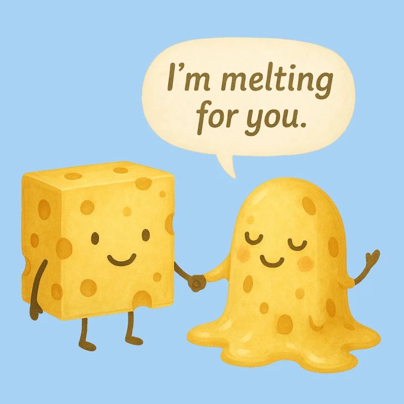 Couple fromage et fromage transformé Mariage d’amour pour la Saint-Valentin
