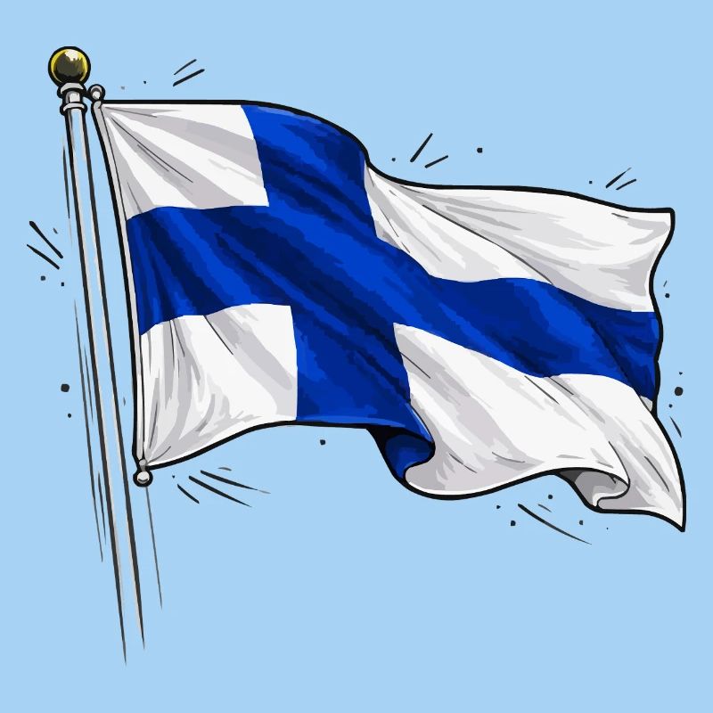 Finnland Flagge